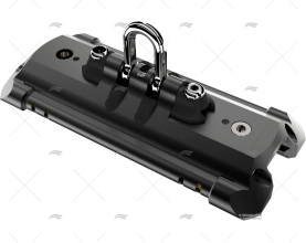 CARRO ESCOTA SIMPLES PRETO LEWMAR