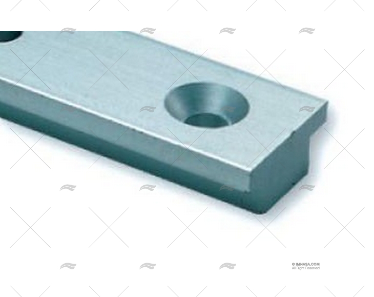 TRILHO 32mm T/T 2,5m LEWMAR