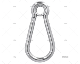MOSQUETÃO INOX-316 COM OLHAL 12x140mm