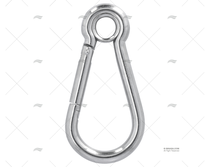 MOSCHETTONE INOX-316 CON ASOLA 12x140mm