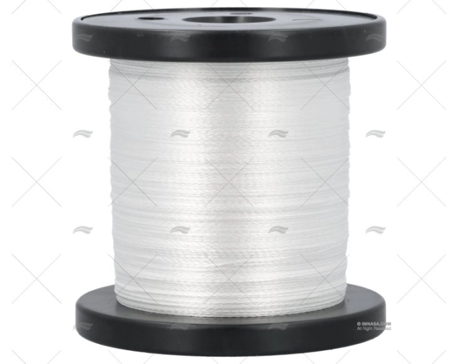CIMA DYNEEMA TRECCIATA 0,24mm BIANCO 500m LIROS