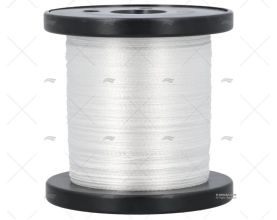 CIMA DYNEEMA TRECCIATA 0,24mm BIANCO 500m LIROS