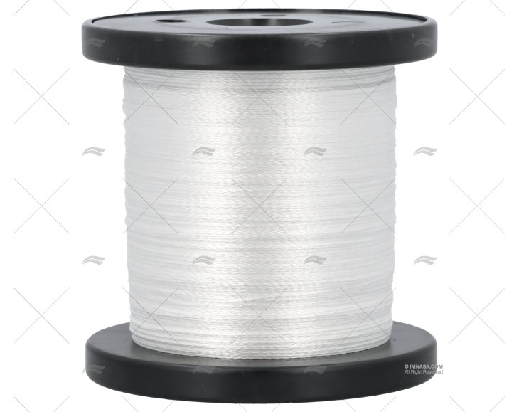 CIMA DYNEEMA TRECCIATA 0,24mm BIANCO 500m LIROS