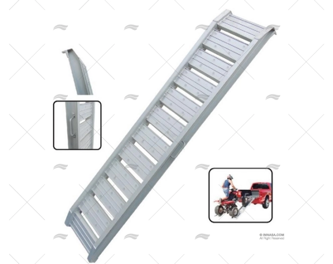 RAMPA ALLUMINIO 1795X293X60mm 200kG