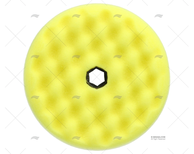 BOINA 50879 AMARELA DUPLO FACE 150mm 3M