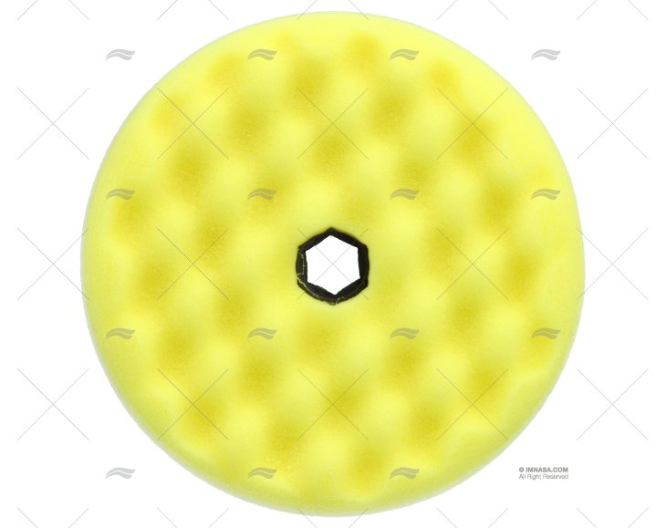 BOINA 50879 AMARELA DUPLO FACE 150mm 3M