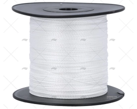 CIMA DYNEEMA TRECCIATO 0,40mm BIANCO 500m LIROS