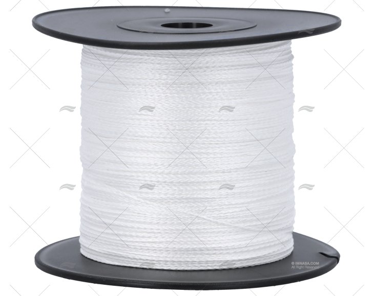 CIMA DYNEEMA TRECCIATO 0,40mm BIANCO 500m LIROS