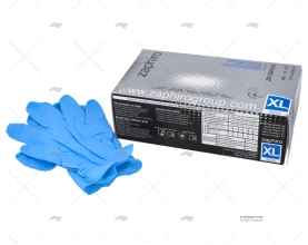GUANTI NITRILE BLU/NERO T/XL   (100)