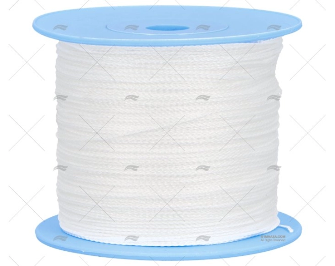 CIMA DYNEEMA TRECCIATA 0,60mm BIANCO 500m LIROS