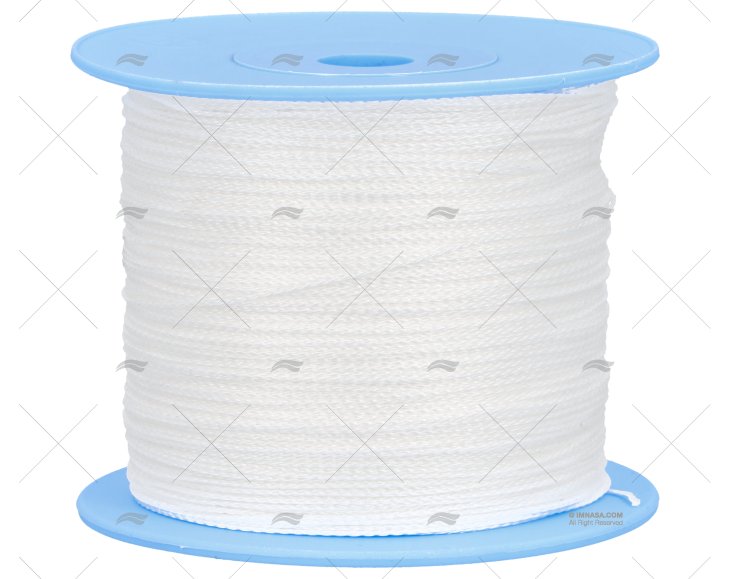 CIMA DYNEEMA TRECCIATA 0,60mm BIANCO 500m LIROS