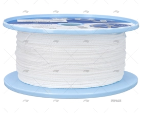 CIMA DYNEEMA TRECCIATO 1,00mm BIANCO 500m LIROS