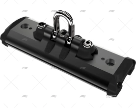CARRO ESCOTA VELA-MESTRA PRETO LEWMAR