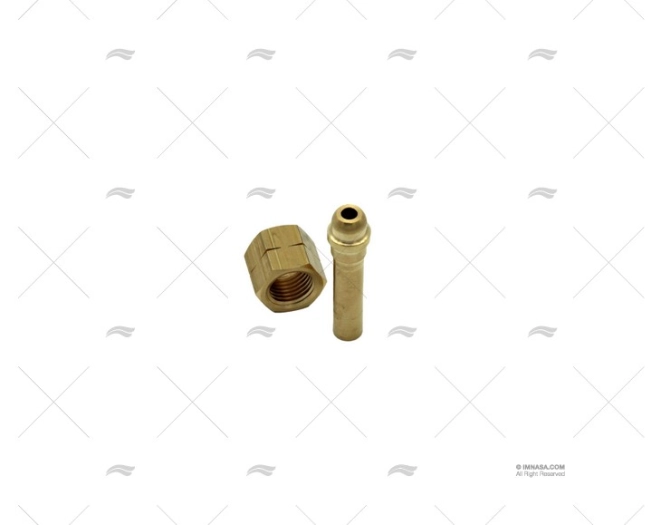 RACCORDO PER TUBO GOMMA 8mm ENO