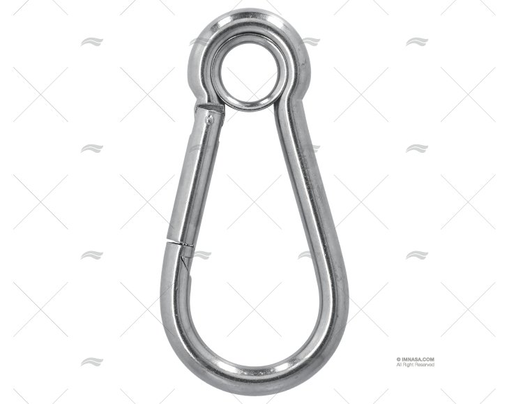 CARABINE HOOK W/EYE AISI-316 13x160mm