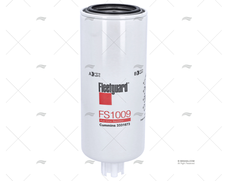 FILTRO CARBURANTE 3331673 T/CUMMINS