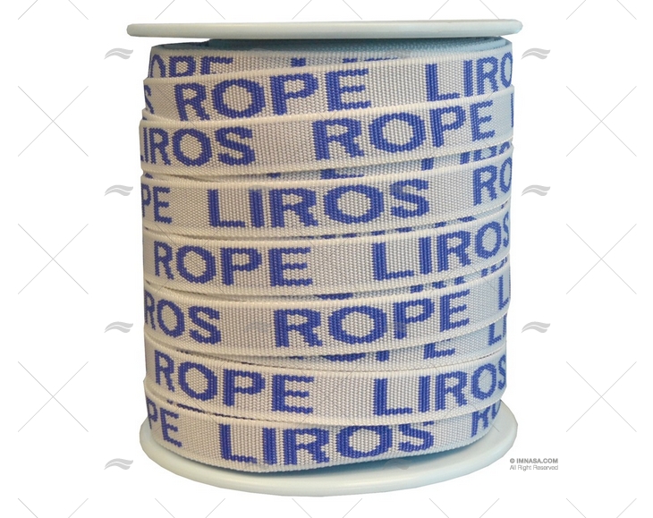 CORREIA 25mm 50MT  BRANCA  DYNEEMA LIROS