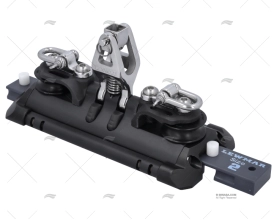 CARRO SR BASE VERT. 2 ROL. DUPLO LINHA C LEWMAR