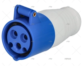 SPINA ELETTRICA FEMMINA ECO CEE P17 16A
