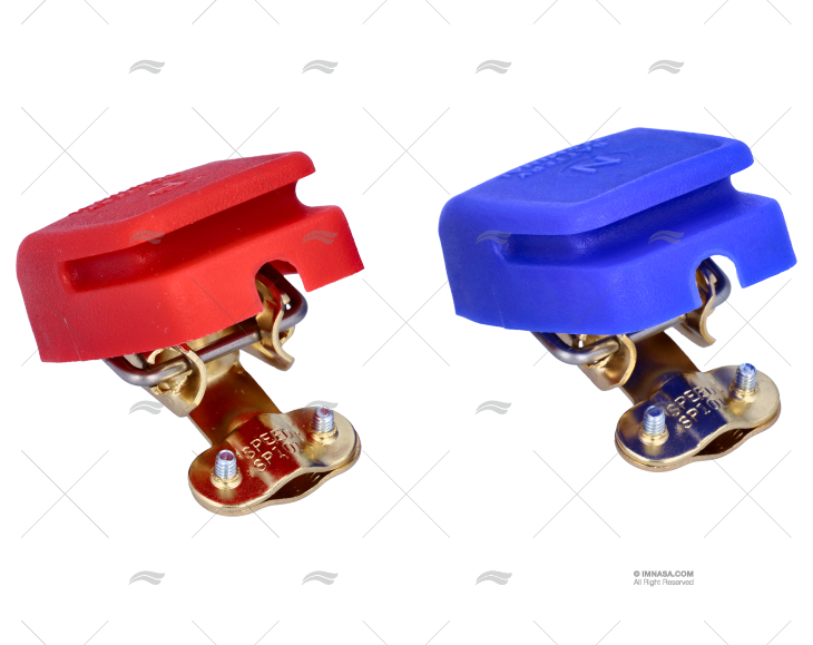 MORSETTO BATTERIA ROSSO/BLU (SET)