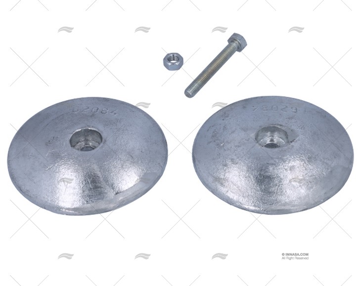 ANODE ROUND PLATE FOR RUDDER 74mm