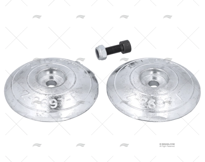 ANODO ZINCO DISCO 108mm ZINETI