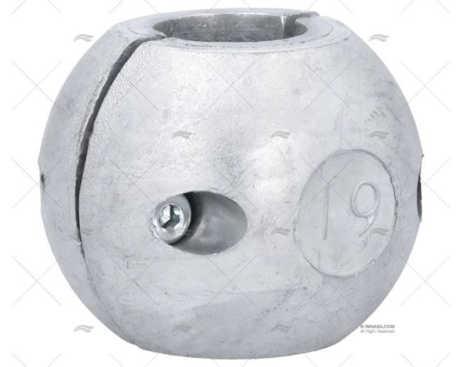 ANODO IN ZINCO CON COLLARE  19mm - 3/4"