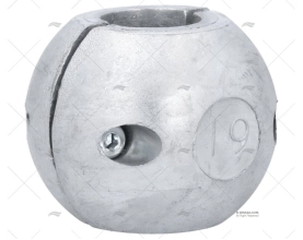 ANODE ZINC AxE 19mm - 3/4"