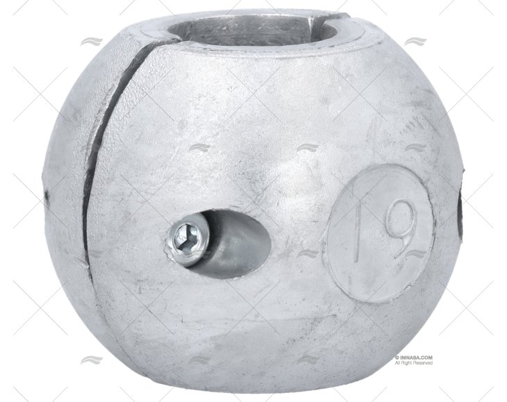 ANODO IN ZINCO CON COLLARE  19mm - 3/4"