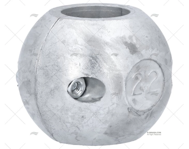 ANODE ZINC SHAFT 22mm