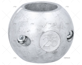 ÂNODO ZINCO ANEL  25mm