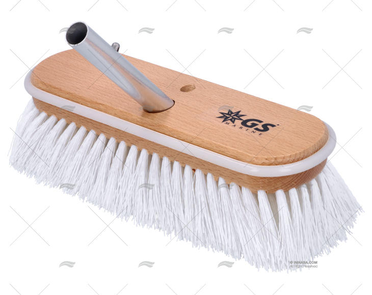 ESCOVA DURA PARA CONVÉS BRANCO 10" GS IMNASA