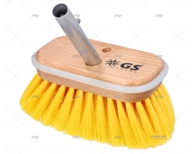 ESCOVA MÉDIA P/ CONVÉS AMARELA 6" GS IMNASA