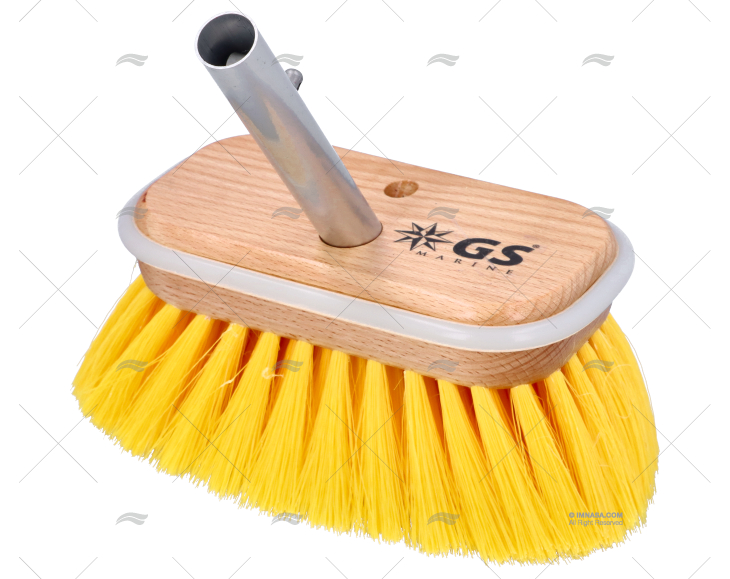 SPAZZOLA MEDIA PER COPERTA GIALLO 6" GS IMNASA