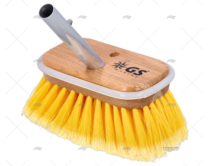 ESCOVA MACIA PARA CONVÉS AMARELO 6" IMNASA