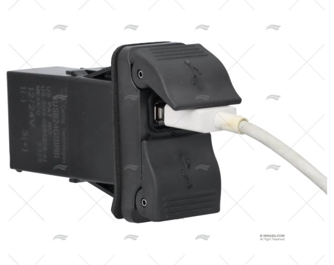 PRESA USB 12-24V 2 PORTE CARLINGSWITCH