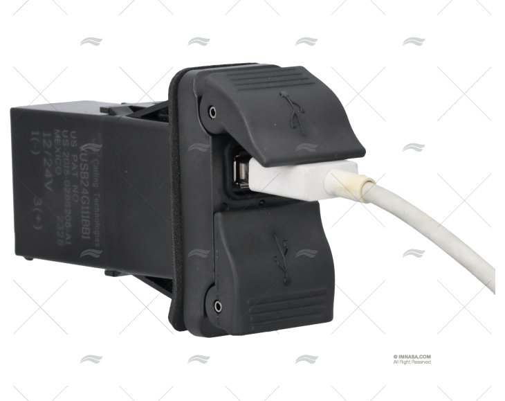 PRESA USB 12-24V 2 PORTE CARLINGSWITCH