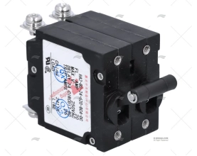 INTERRUTTORE MAGNETOTERMICO BIPOLARE 250VAC 50/60HZ  20A CARLINGSWITCH
