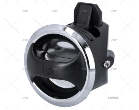 CHIUSURA SOUTHCO CROMATURA NERA  DIAM 3