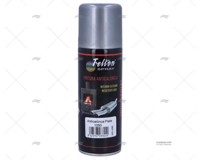 PINTURA 300º PLATA  SPRAY 200 ml.