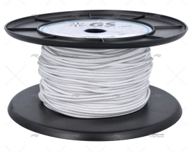 CIMA ELASTICO  4mm BIANCO 100m