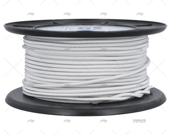 CIMA ELASTICO  5mm BIANCO 100m