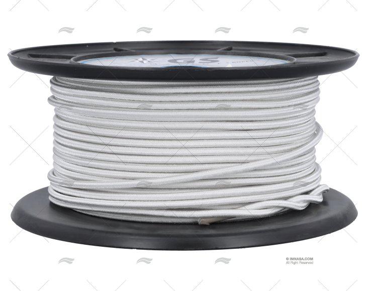 CIMA ELASTICO  5mm BIANCO 100m
