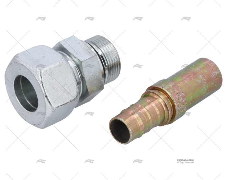 RACCORDO M33x1,5 TUBO DI 25mm