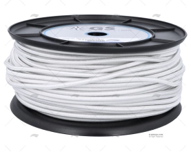 CIMA ELASTICO  6mm BIANCO 100m