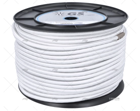 CIMA ELASTICO  8mm BIANCO 100m