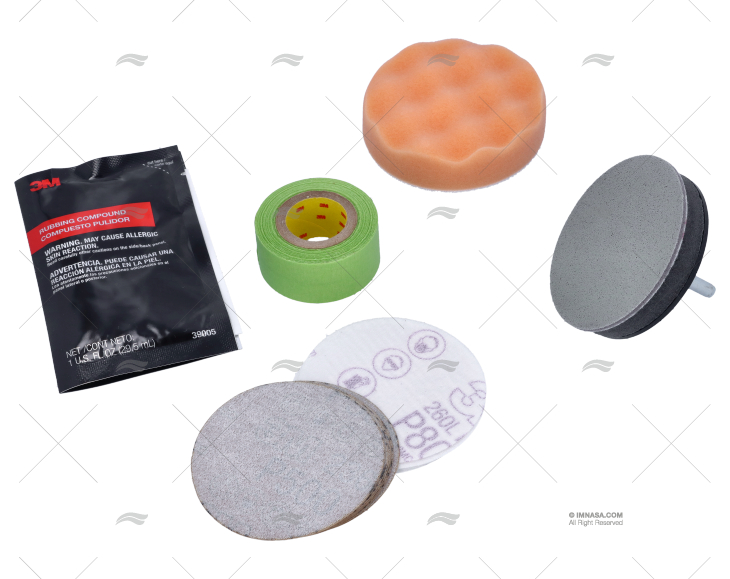 KIT RESTAURAZIONE METACRILATI P/LUCIDATRICE 3M