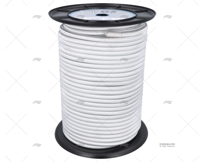CIMA ELASTICO 10mm BIANCO 100m