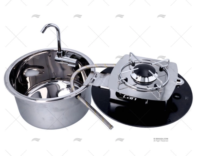 COCINA FREGADERO TAPA 1F 300"HOODINY CAN