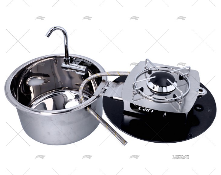 COCINA FREGADERO TAPA 1F 300"HOODINY CAN